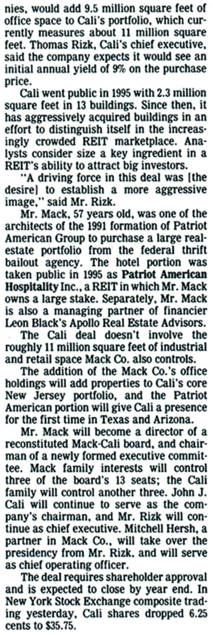 Cali-Realty-Agrees-to-Pay-900-Million-To-Acquire-55-Mack-Co.-Office-Buildings-Column-2